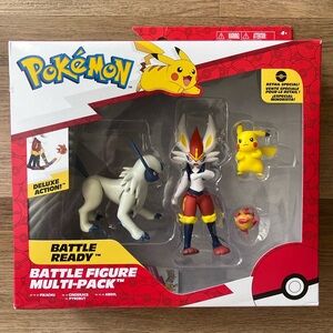 Pokemon Battle Figure Multi-Pack - Pikachu, Cinderace & Absol